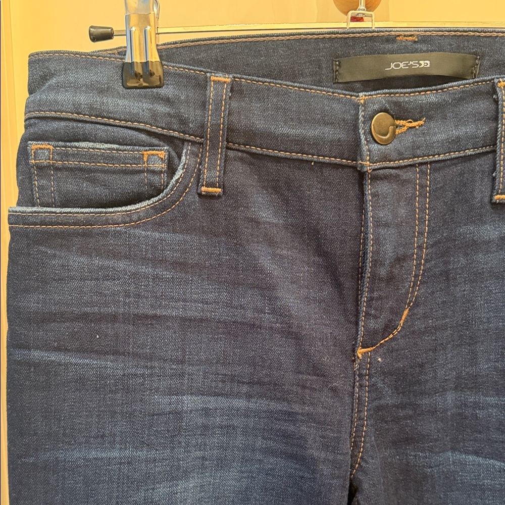 Joe's Jeans Dark Blue Straight Leg Jeans - Picture 5 of 7